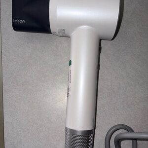 Electric Family White and Black Hair Dryer